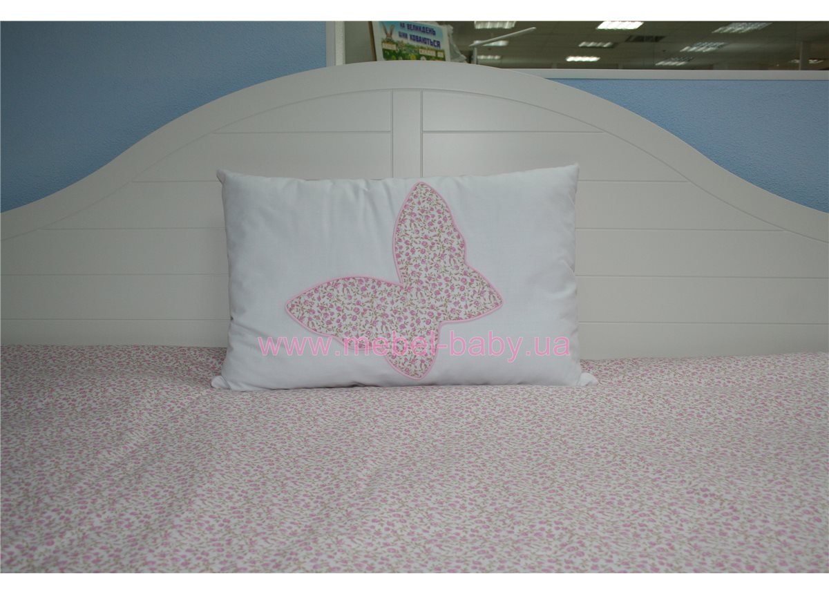 Подушка 60х40 розовая