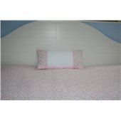 Подушка 50х25 розовая