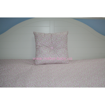 Подушка 40х40 розовая