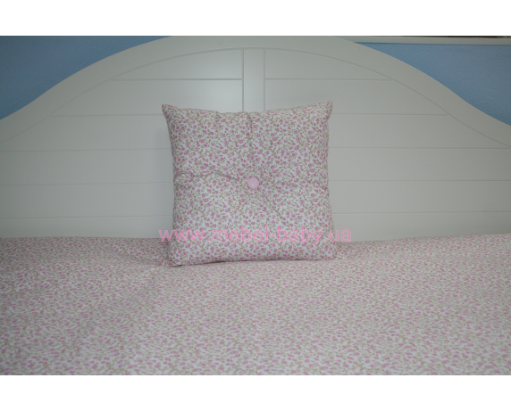Подушка 40х40 розовая