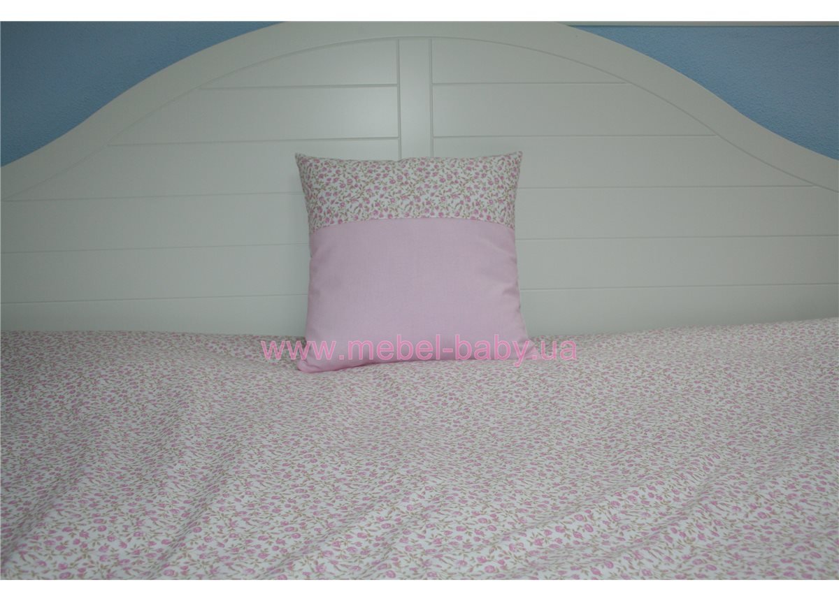 Подушка 35х35 розовая