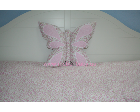Подушка Бабочка розовая