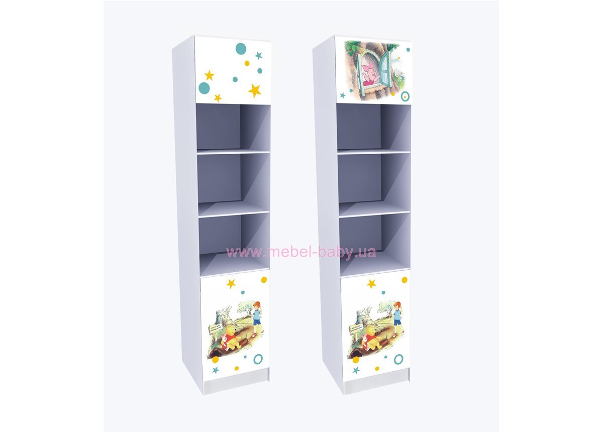 Пенал с двумя дверками Винни 211x50x50