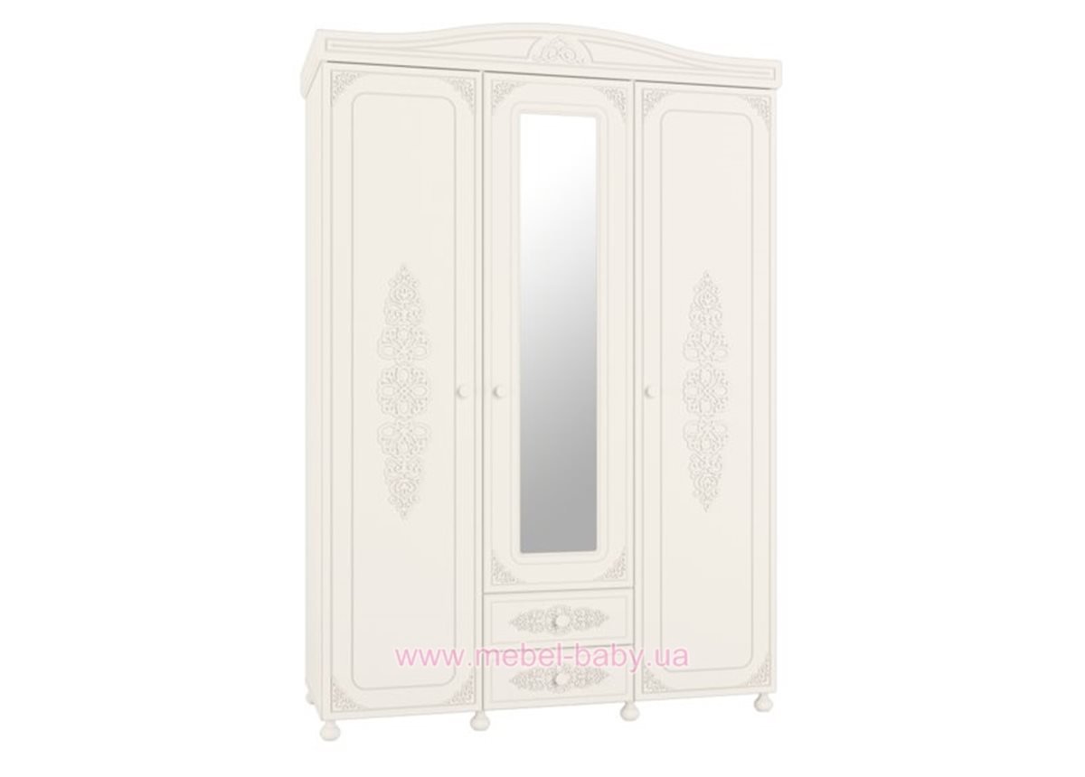 АС-27 шкаф 3-х дверный с зеркалом