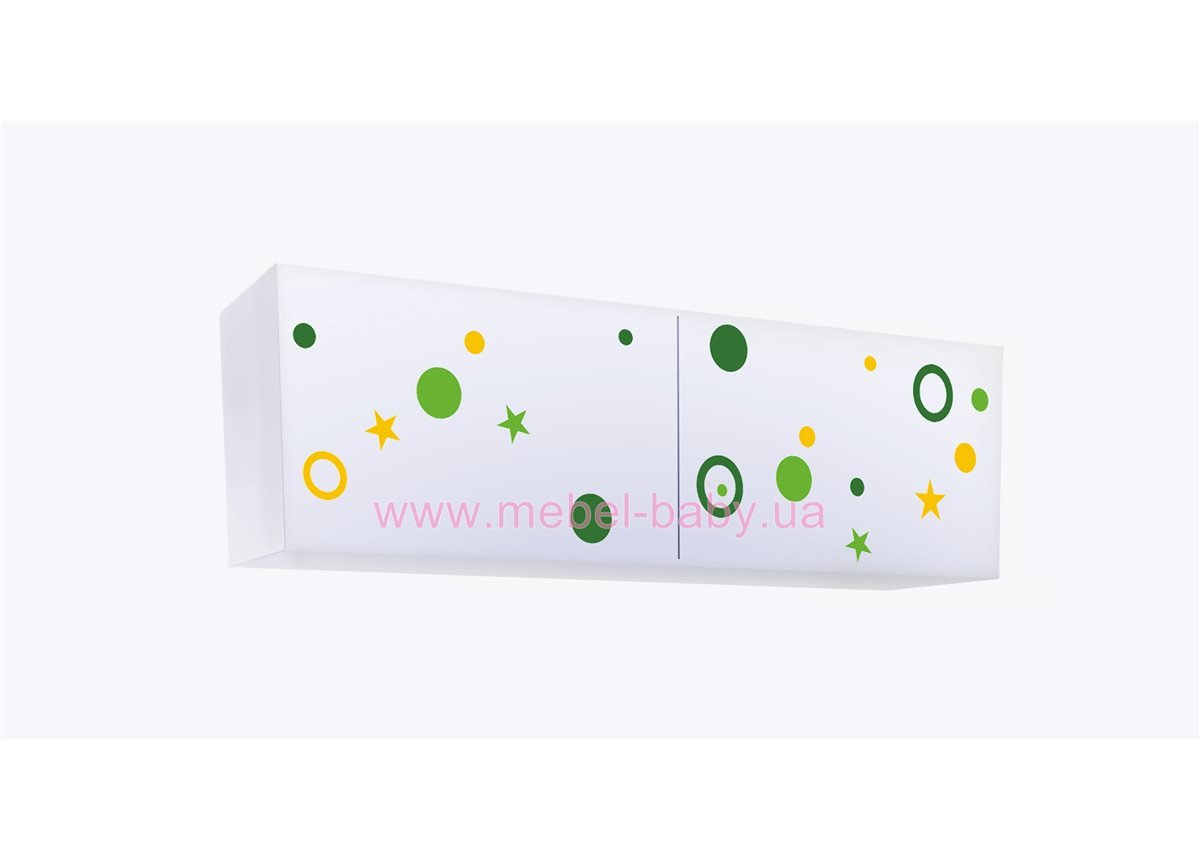 Полка на две секции обе закрытые Винни 2 110