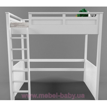 Кровать-чердак высокая Лофт Justwood