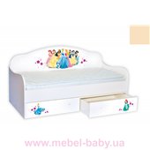 Кроватка диванчик Принцессы MebelKon 80х160