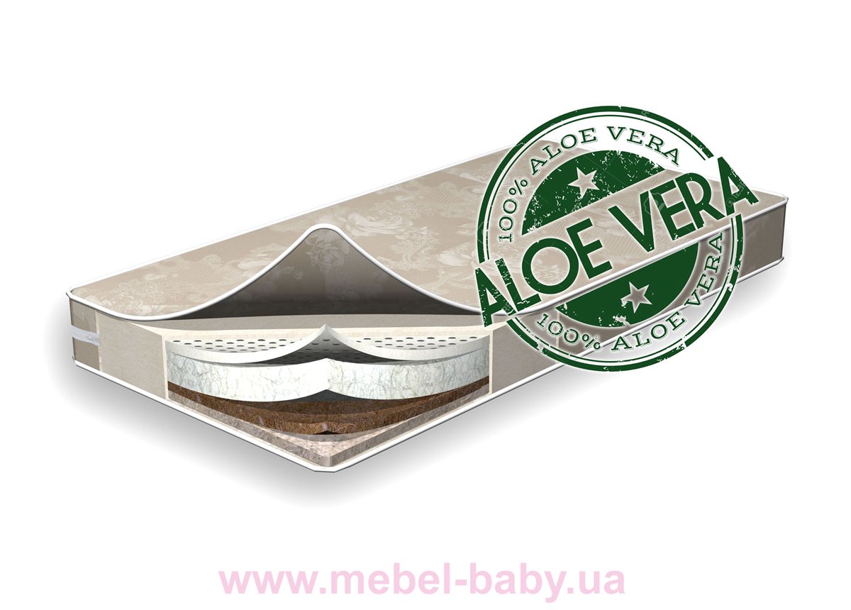 Матрас детский Flitex Aloe Vera Latex Hollow, 60х120х12