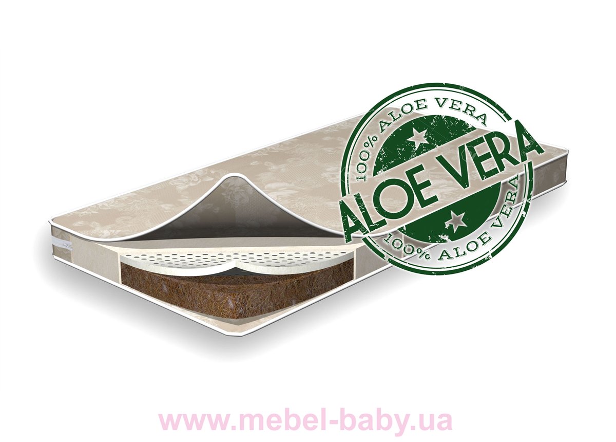 Матрас детский Flitex Aloe Vera Latex Coconut, 60х120х12