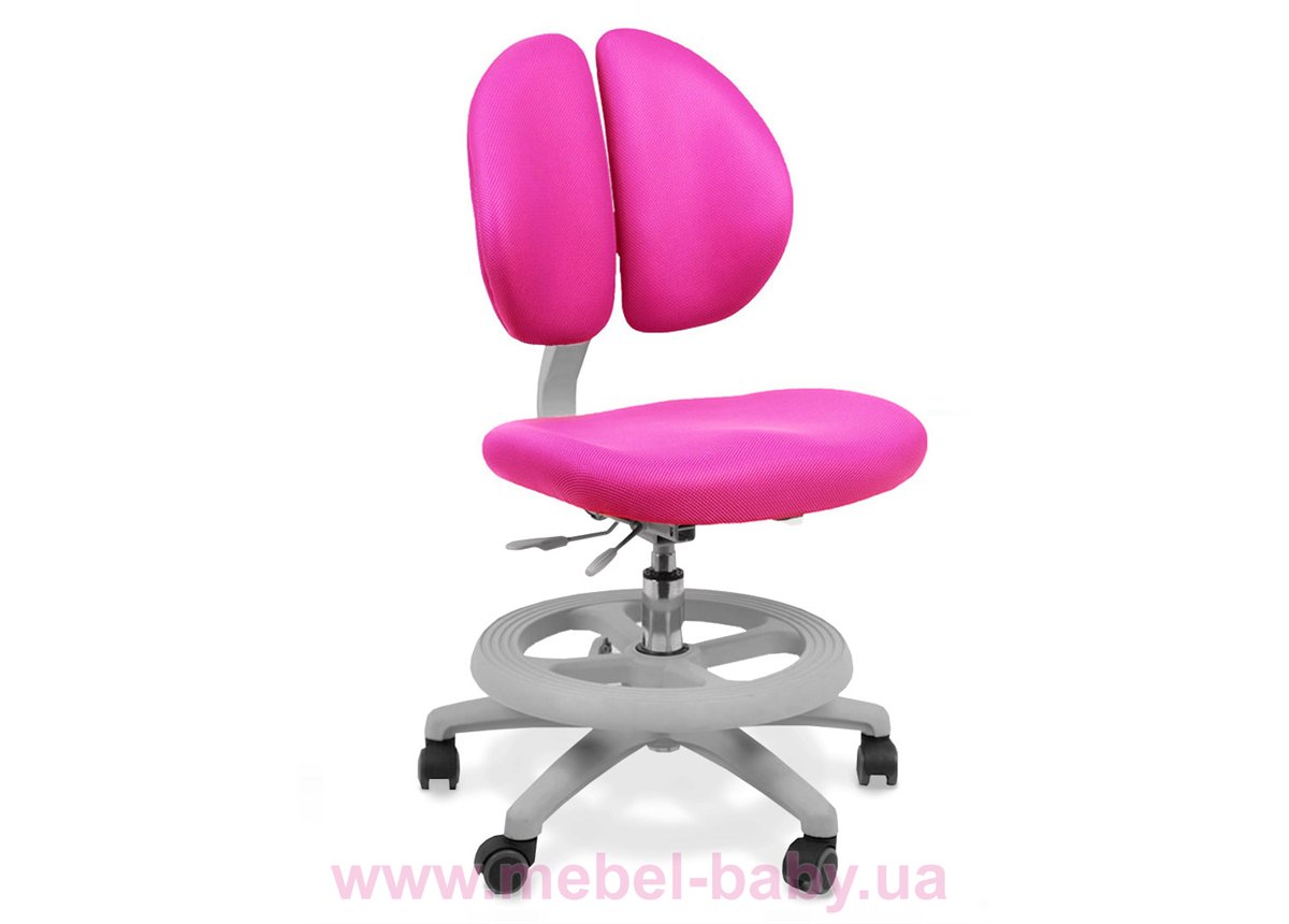 Кресло Mealux Duo Kid KP (арт.Y-616 KP) обивка  розовая однотонная