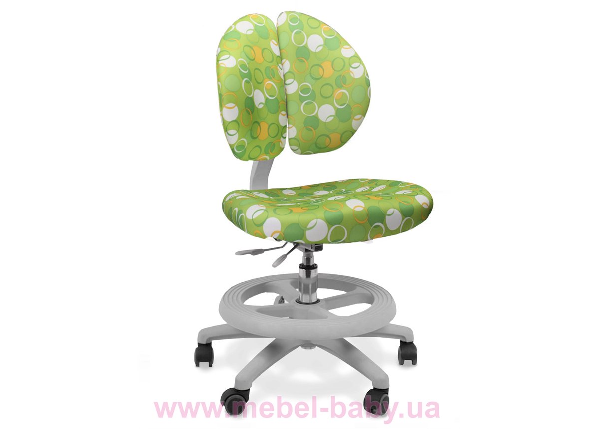 Кресло Mealux Duo Kid Z (арт.Y-616 Z) обивка зеленая с шариками