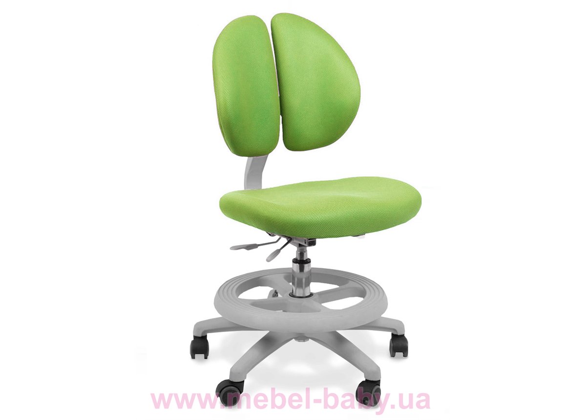 Кресло Mealux Duo Kid KZ (арт.Y-616 KZ) обивка зеленая однотонная