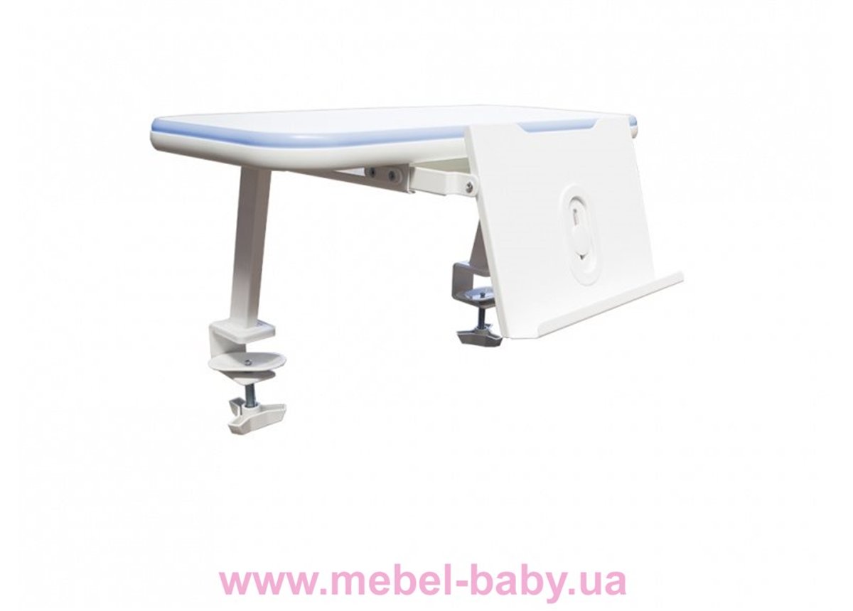 Полка для книг Evo-kids Evo-S513 BL белая с голубым