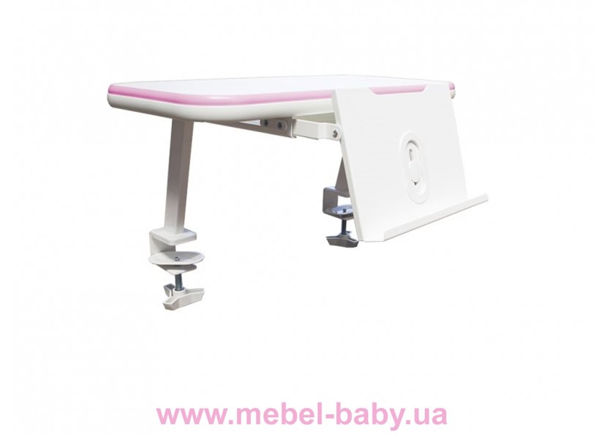 Полка для книг Evo-kids Evo-S513 PN белая с розовым