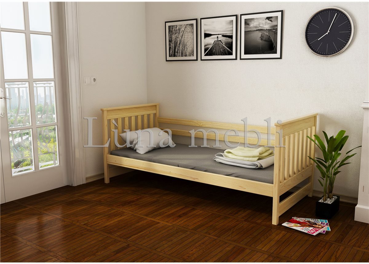 Кровать-диванчик Адель (масив) Луна 70x140