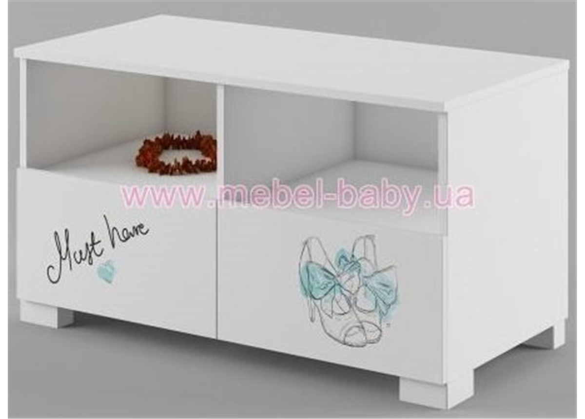 254_ТВ тумба 100 Fashion Mint