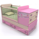 Кроватка-трансформер для новорожденных Pn-30 Briz 70х180 (70x120)