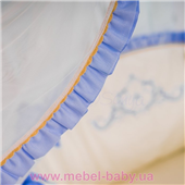 Набор постельного белья Mon Amie (6 предметов) голубой 