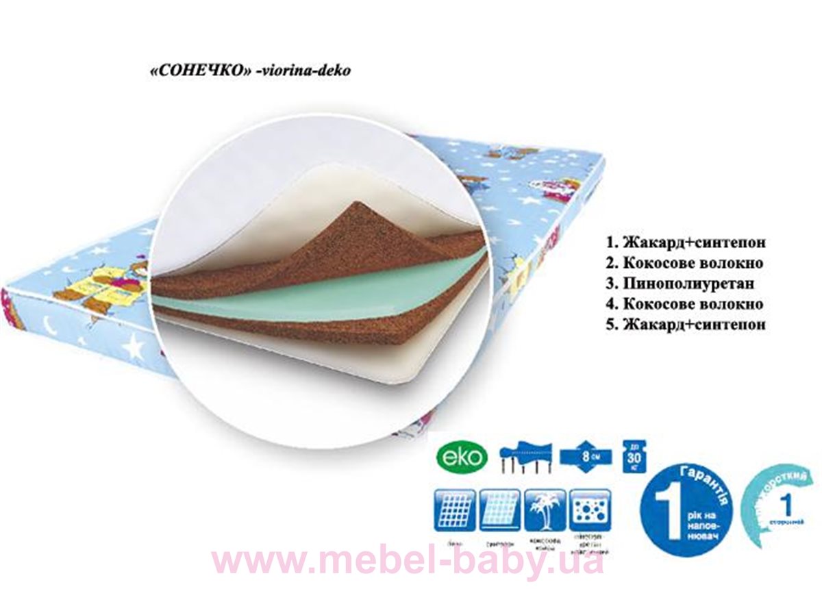 Матрас Сонечко Viorina-Deko 