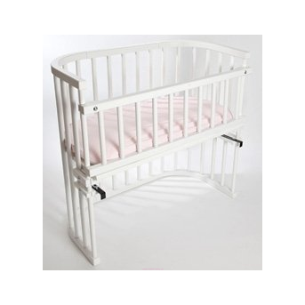 Приставная кроватка для новорожденных Multi-bed Premium макси Поляна сказок Ольха Белая 55x100