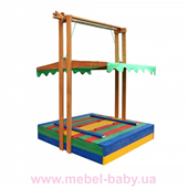 Песочница деревянная цветная Песочница -10 Sportbaby
