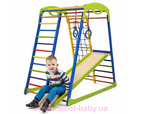 Детский спортивный комплекс для дома SportWood Sportbaby