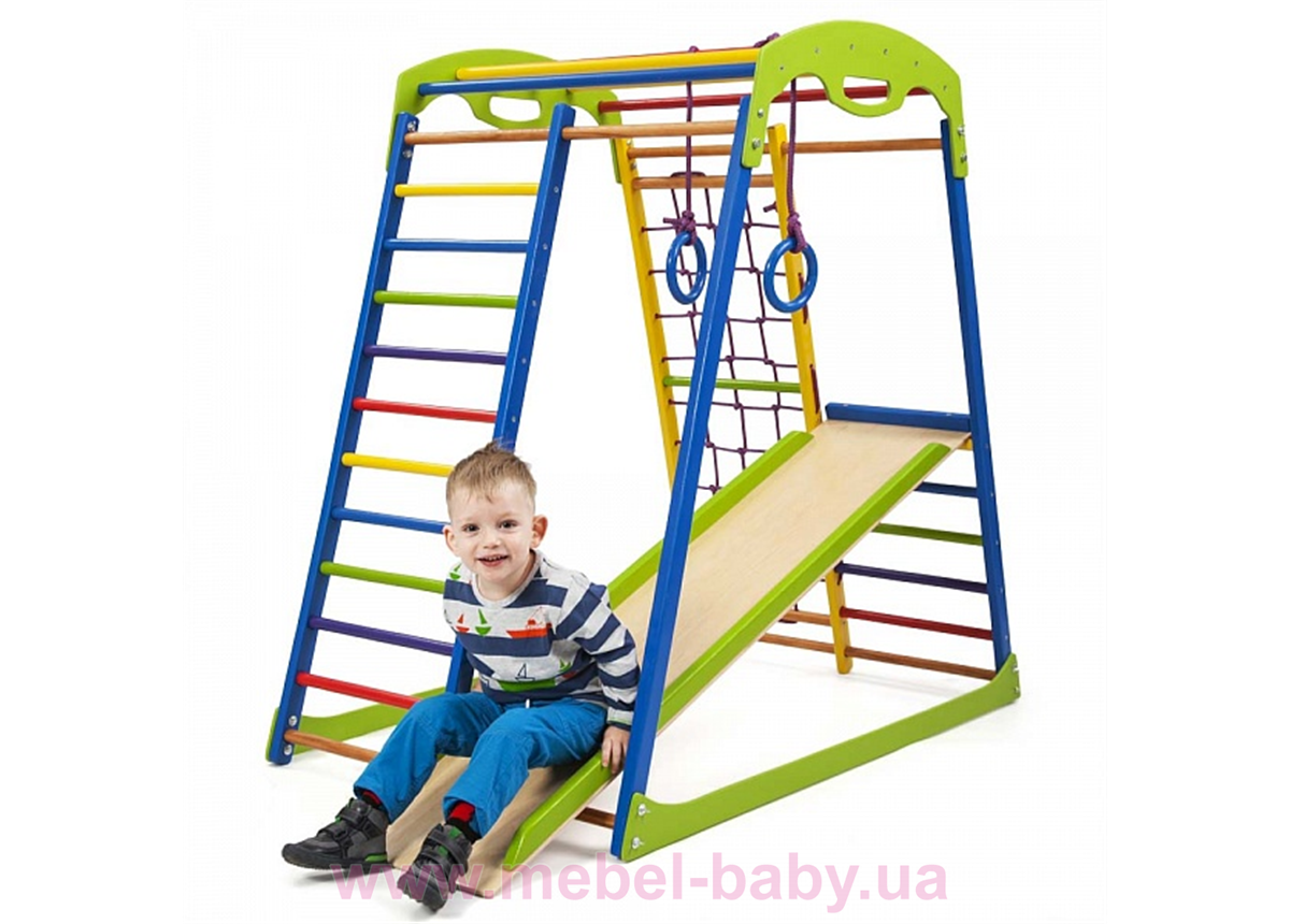 Детский спортивный комплекс для дома SportWood Sportbaby