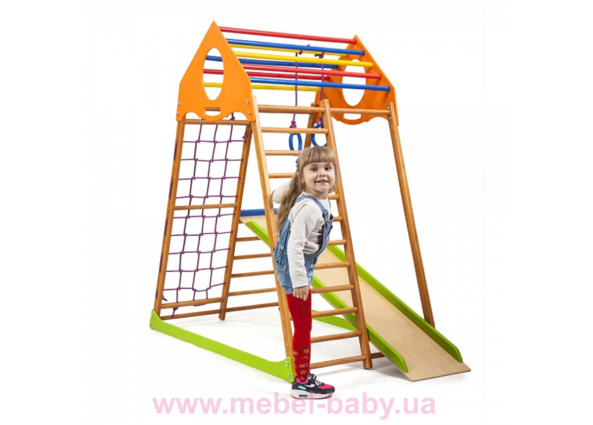 Детский спортивный комплекс для дома KindWood Sportbaby