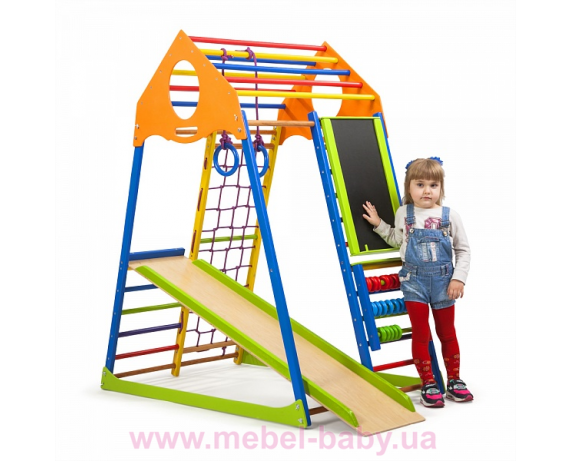 Детский спортивный комплекс KindWood Color Plus Sportbaby