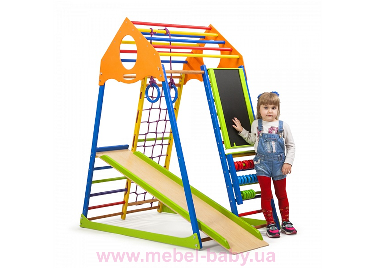 Детский спортивный комплекс KindWood Color Plus Sportbaby