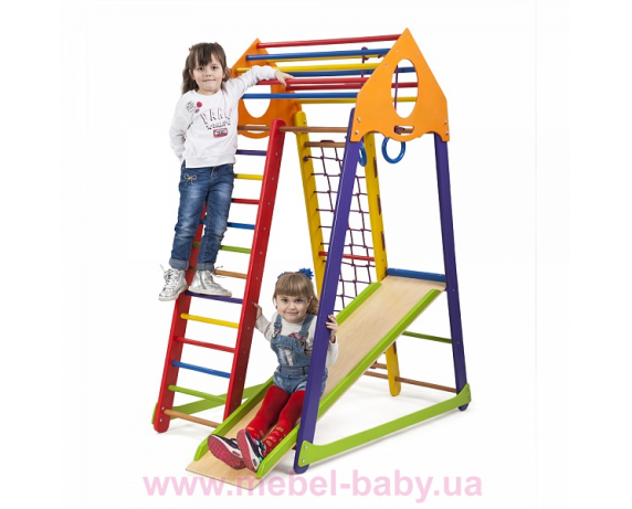 Детский спортивный комплекс BambinoWood Color Sportbaby