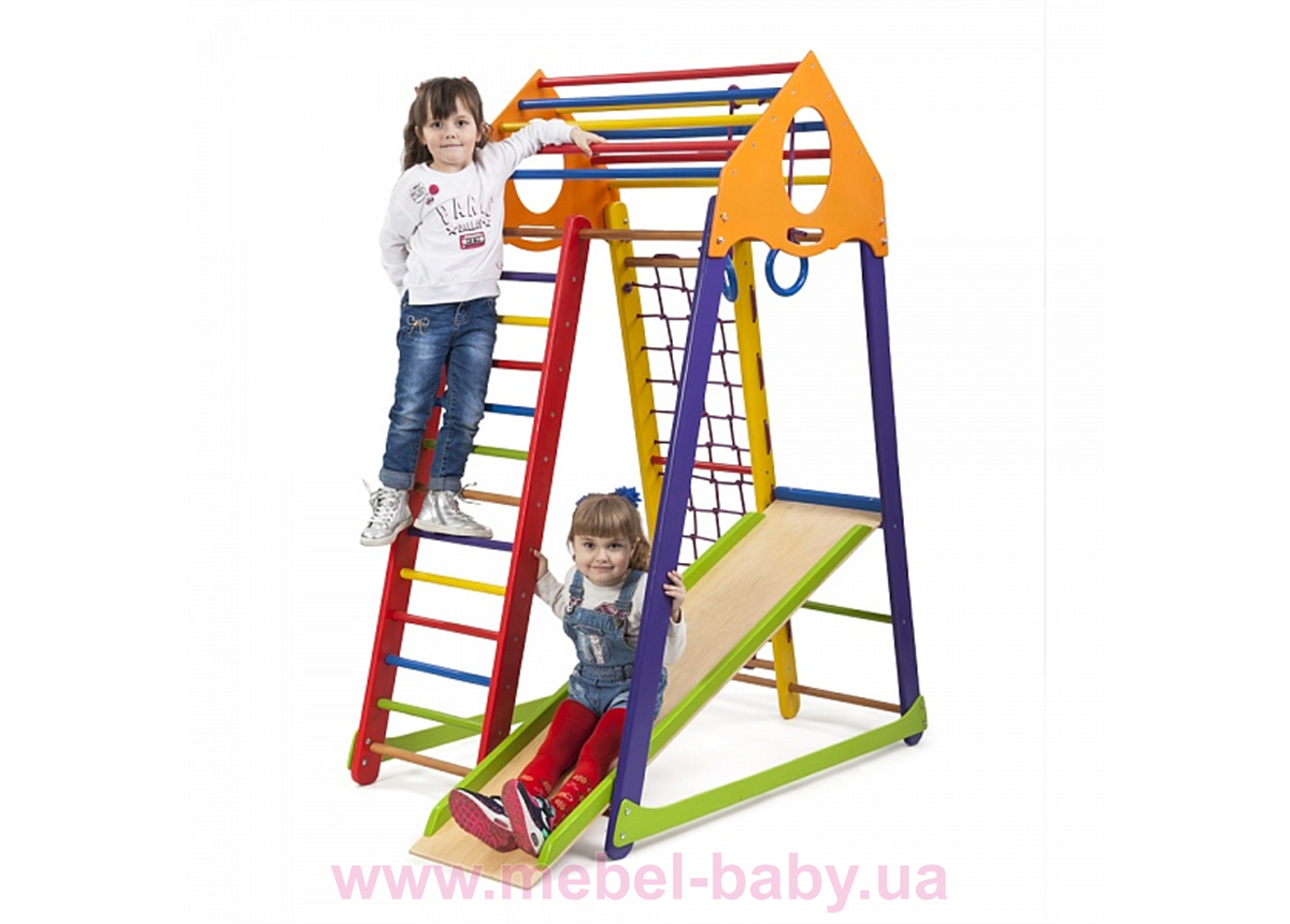 Детский спортивный комплекс BambinoWood Color Sportbaby