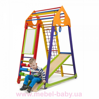 Детский спортивный комплекс BambinoWood Color Plus Sportbaby