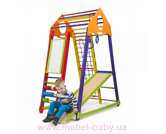 Детский спортивный комплекс BambinoWood Color Plus Sportbaby