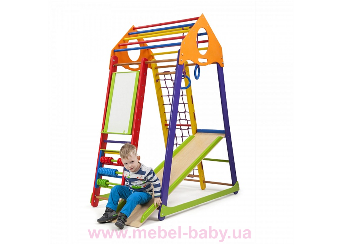 Детский спортивный комплекс BambinoWood Color Plus Sportbaby