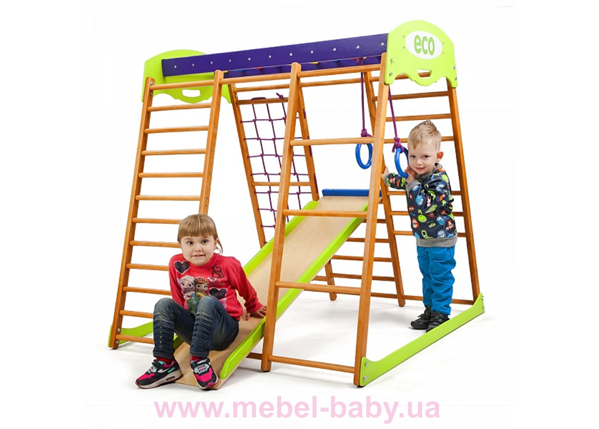 Детский спортивный комплекс для квартиры Карамелька мини Sportbaby