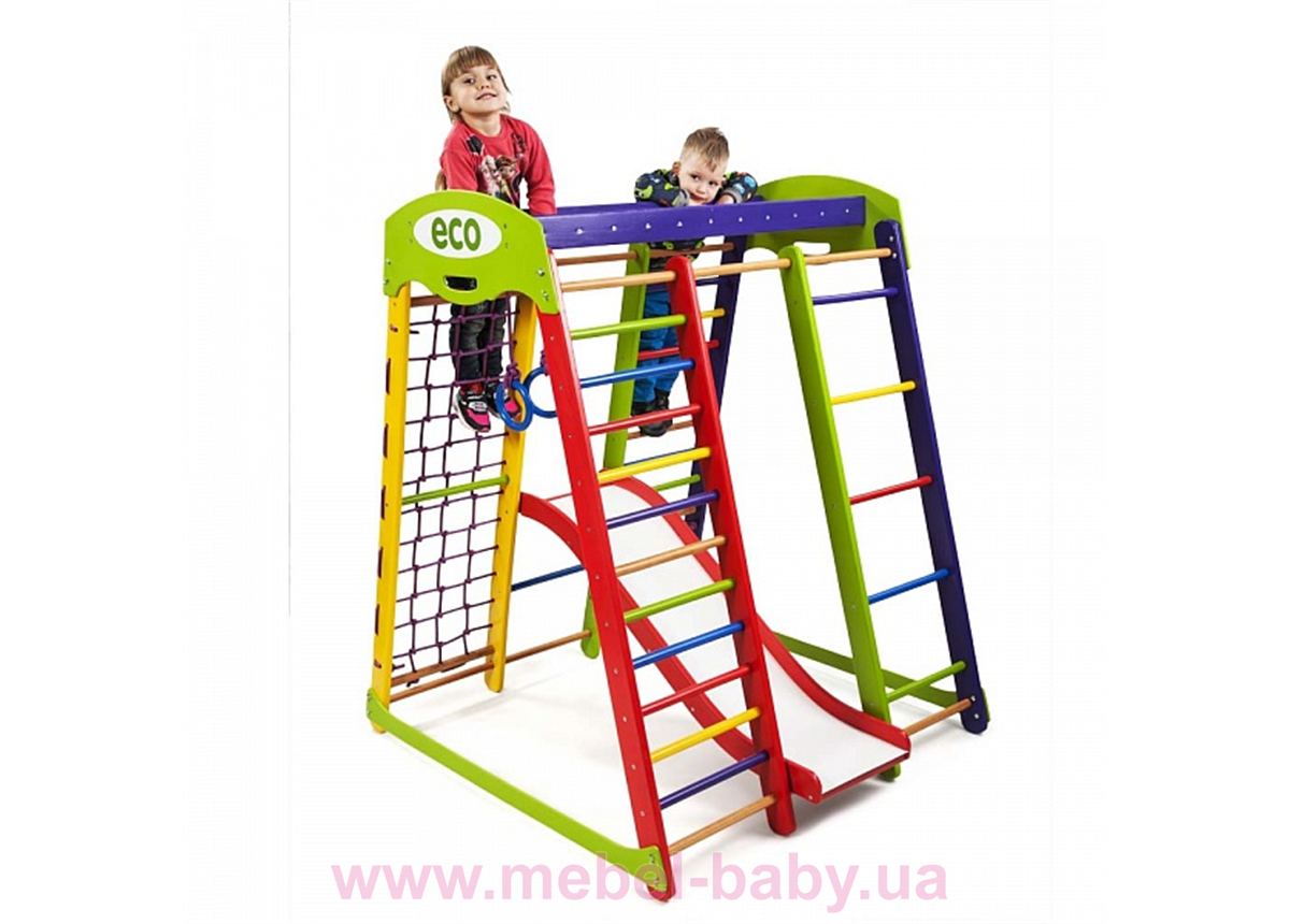 Спортивный комплекс для дома Акварелька Plus 1 Sportbaby