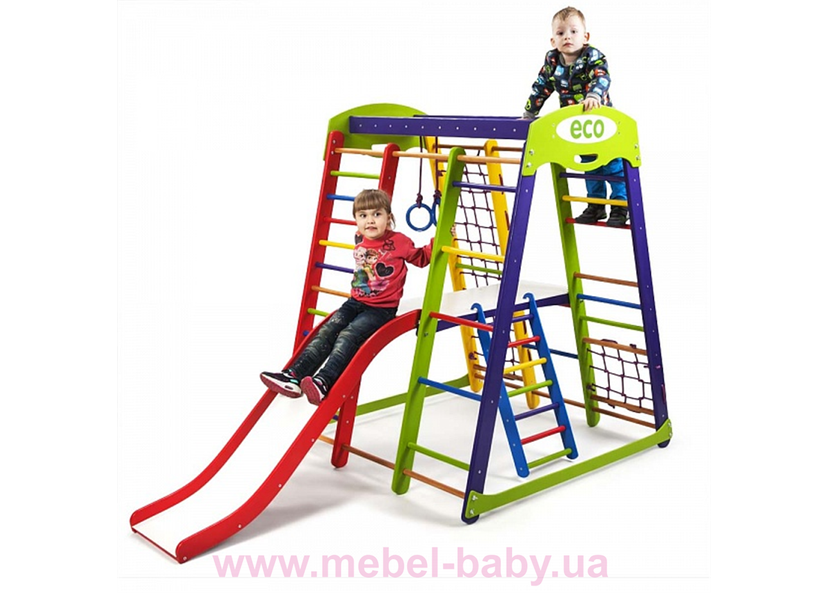 Спортивный комплекс для дома Акварелька Plus 2 Sportbaby