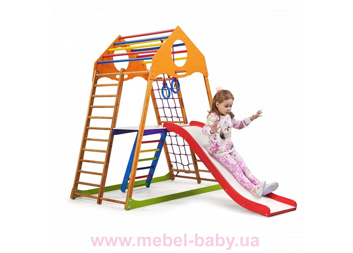 Детский спортивный комплекс для дома KindWood Plus 2 Sportbaby