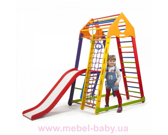 Детский спортивный комплекс BambinoWood Color Plus 2 Sportbaby