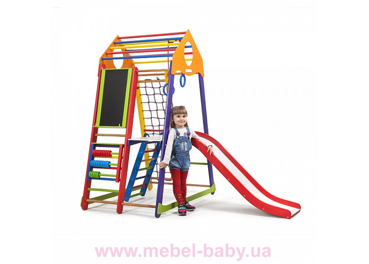 Детский спортивный комплекс BambinoWood Color Plus 3 Sportbaby