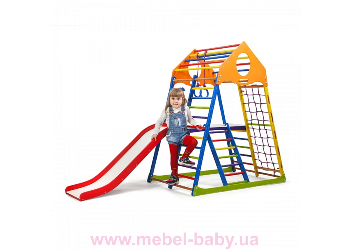 Детский спортивный комплекс KindWood Color Plus 2 Sportbaby
