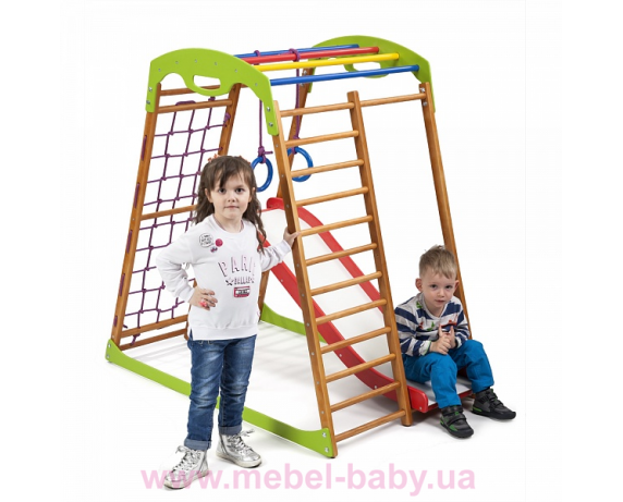 Детский спортивный комплекс для дома BabyWood Plus 1 Sportbaby