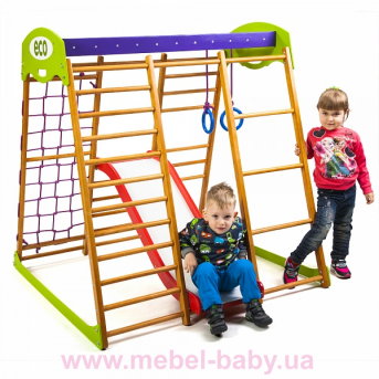 Детский спортивный комплекс для квартиры Карамелька Plus 1 Sportbaby