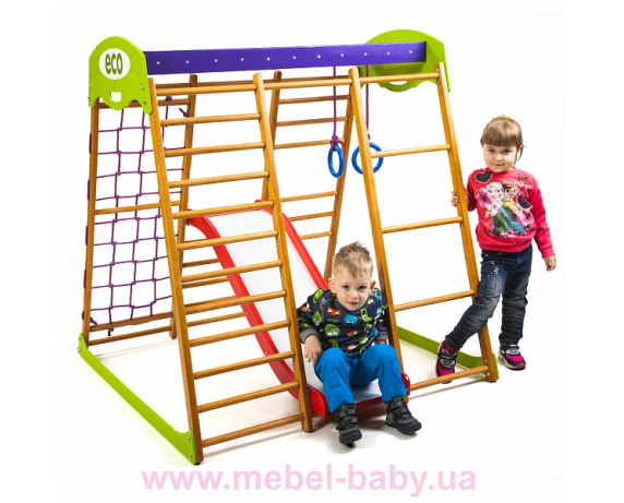Детский спортивный комплекс для квартиры Карамелька Plus 1 Sportbaby