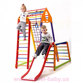 Детский спортивный комплекс BambinoWood Color Plus 1-1 Sportbaby