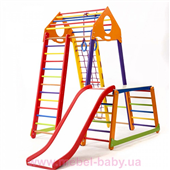 Детский спортивный комплекс BambinoWood Color Plus 1-1 Sportbaby