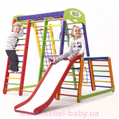 Спортивный комплекс для дома Акварелька Plus 1-1 Sportbaby