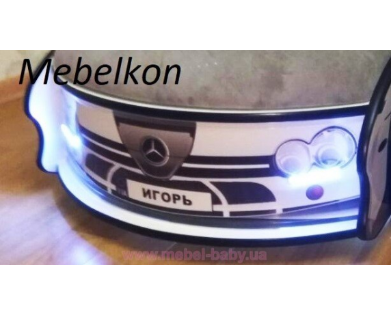 Подсветка фар для кровати-машины MebelKon