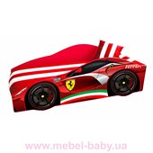 Кровать-машина Ferrari E-2 Элит Viorina-Deko 70x150 мягкий спойлер + подушка